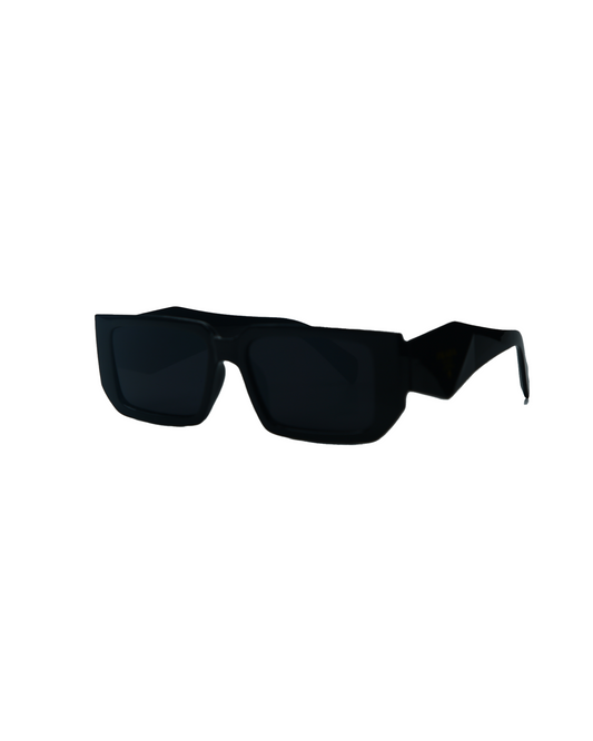 Futurist Shield Matte Black Sunglasses