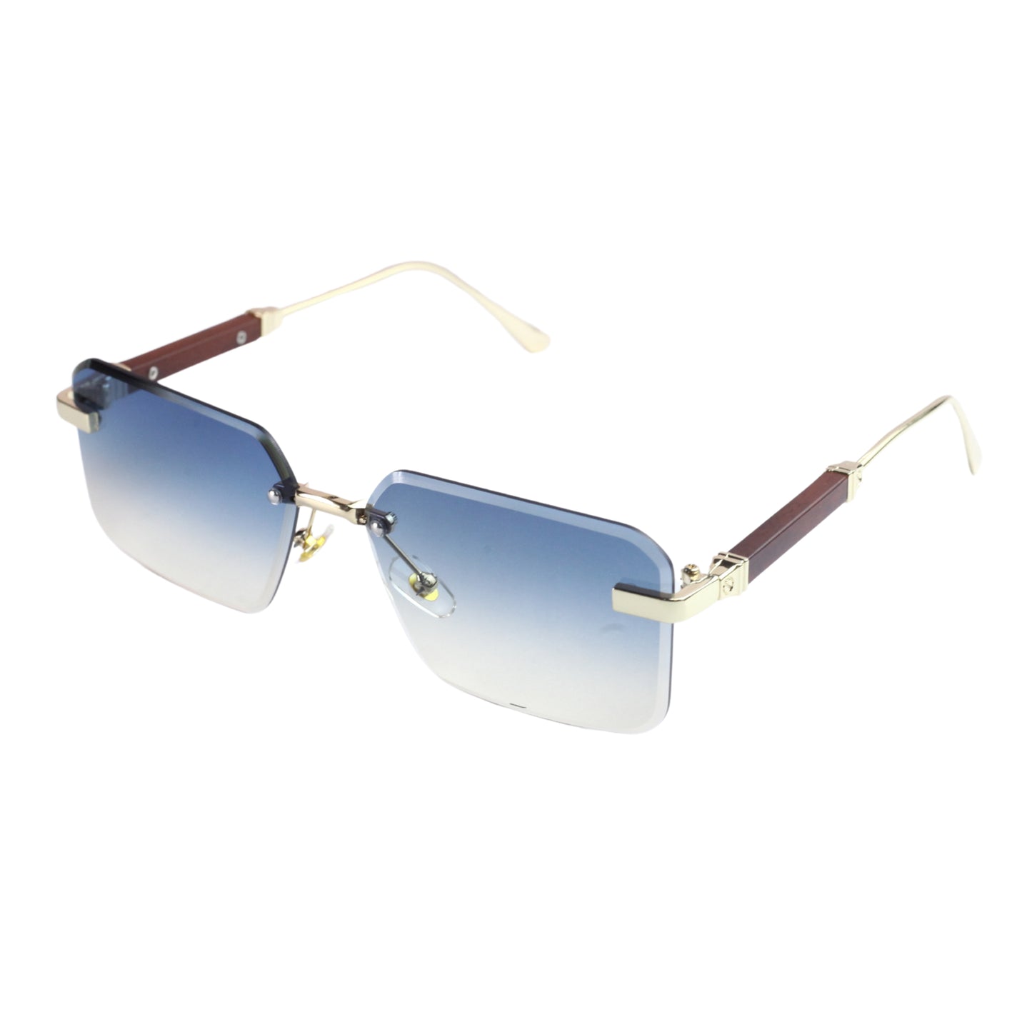 VINTAGE RIMLESS RECTANGLE SUNGLASSES-R-824