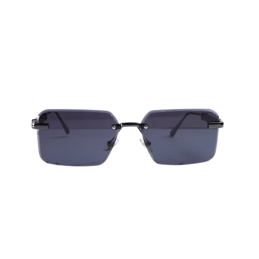 VINTAGE RIMLESS RECTANGLE SUNGLASSES-R-831