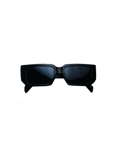 Futurist Shield Matte Black Sunglasses