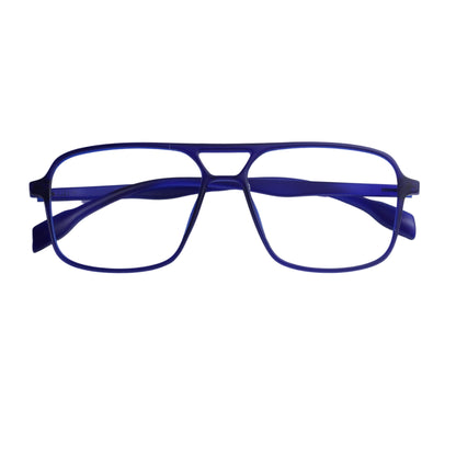 DOUBLE BRIDGE SQUARE LUXURY EYEGLASSES-F-614